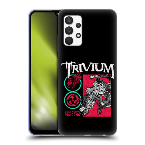 Trivium Graphics Deadmen And Dragons Date Soft Gel Case for Samsung Galaxy A32 (2021)