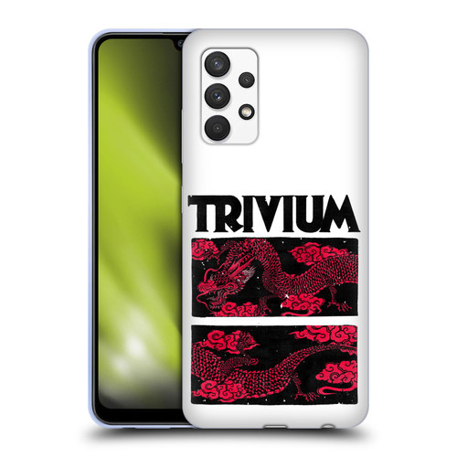 Trivium Graphics Double Dragons Soft Gel Case for Samsung Galaxy A32 (2021)