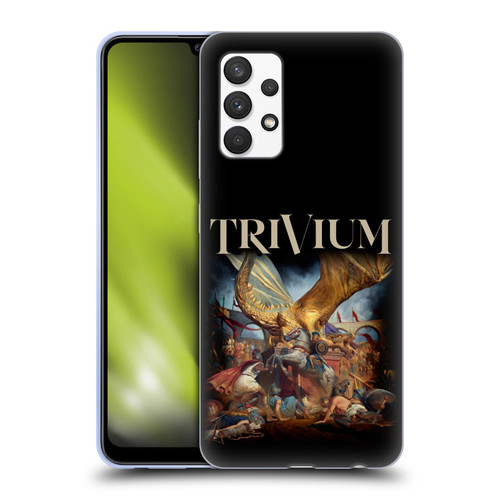 Trivium Graphics In The Court Of The Dragon Soft Gel Case for Samsung Galaxy A32 (2021)