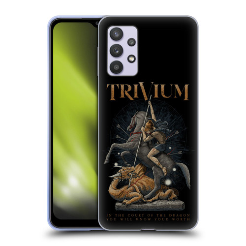 Trivium Graphics Dragon Slayer Soft Gel Case for Samsung Galaxy A32 5G / M32 5G (2021)