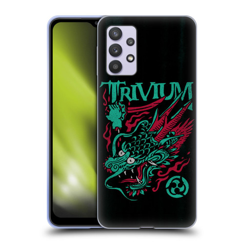 Trivium Graphics Screaming Dragon Soft Gel Case for Samsung Galaxy A32 5G / M32 5G (2021)