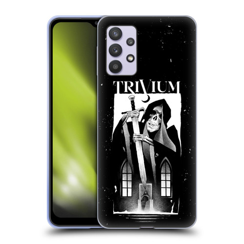 Trivium Graphics Skeleton Sword Soft Gel Case for Samsung Galaxy A32 5G / M32 5G (2021)