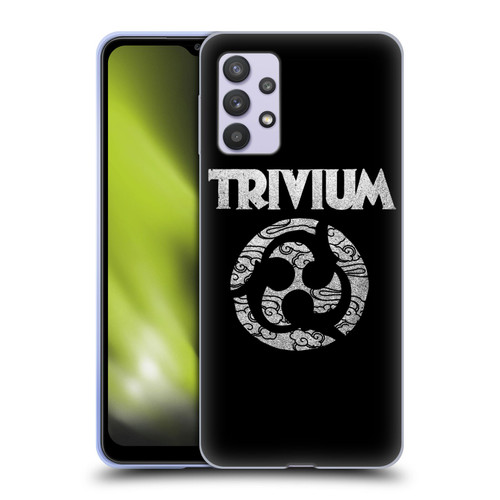 Trivium Graphics Swirl Logo Soft Gel Case for Samsung Galaxy A32 5G / M32 5G (2021)