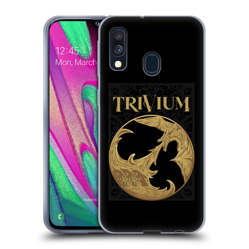 Trivium Graphics The Phalanx Soft Gel Case for Samsung Galaxy A40 (2019)