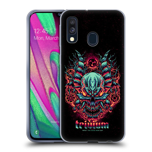 Trivium Graphics What The Dead Men Say Soft Gel Case for Samsung Galaxy A40 (2019)