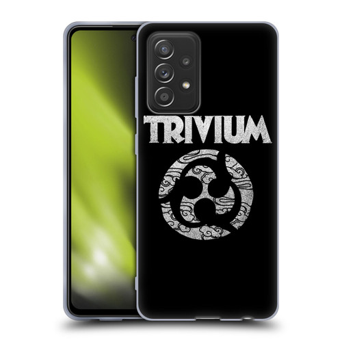 Trivium Graphics Swirl Logo Soft Gel Case for Samsung Galaxy A52 / A52s / 5G (2021)