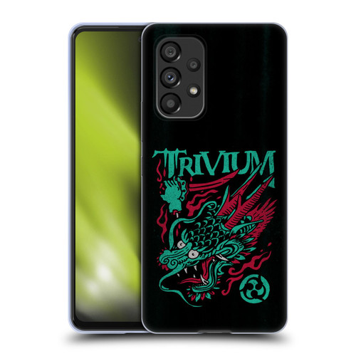 Trivium Graphics Screaming Dragon Soft Gel Case for Samsung Galaxy A53 5G (2022)
