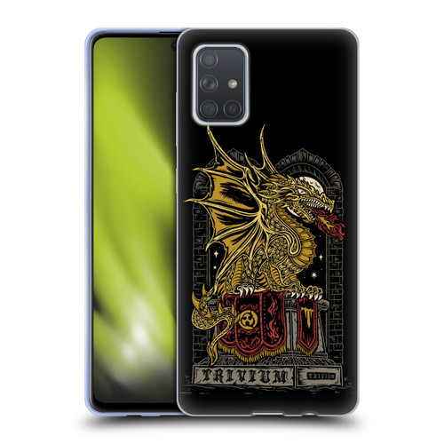 Trivium Graphics Big Dragon Soft Gel Case for Samsung Galaxy A71 (2019)