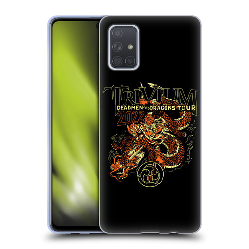 Trivium Graphics Deadmen And Dragons Soft Gel Case for Samsung Galaxy A71 (2019)