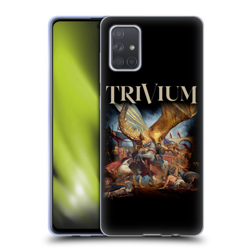 Trivium Graphics In The Court Of The Dragon Soft Gel Case for Samsung Galaxy A71 (2019)