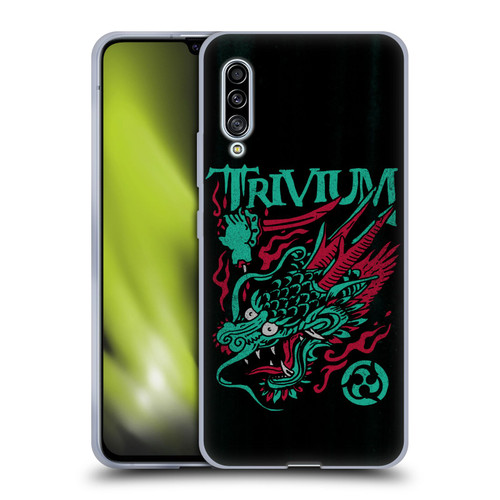 Trivium Graphics Screaming Dragon Soft Gel Case for Samsung Galaxy A90 5G (2019)