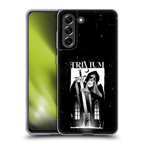 Trivium Graphics Skeleton Sword Soft Gel Case for Samsung Galaxy S21 FE 5G