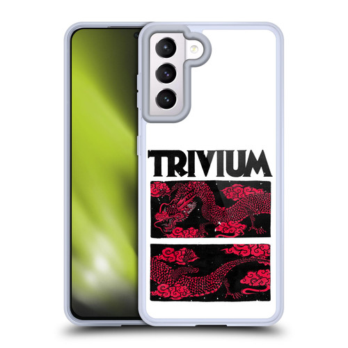 Trivium Graphics Double Dragons Soft Gel Case for Samsung Galaxy S21 5G