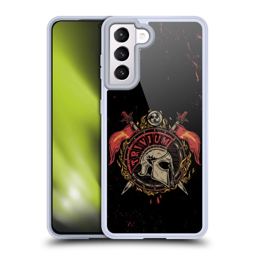 Trivium Graphics Knight Helmet Soft Gel Case for Samsung Galaxy S21 5G