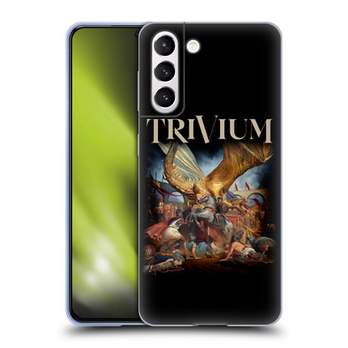 Trivium Graphics In The Court Of The Dragon Soft Gel Case for Samsung Galaxy S21 5G