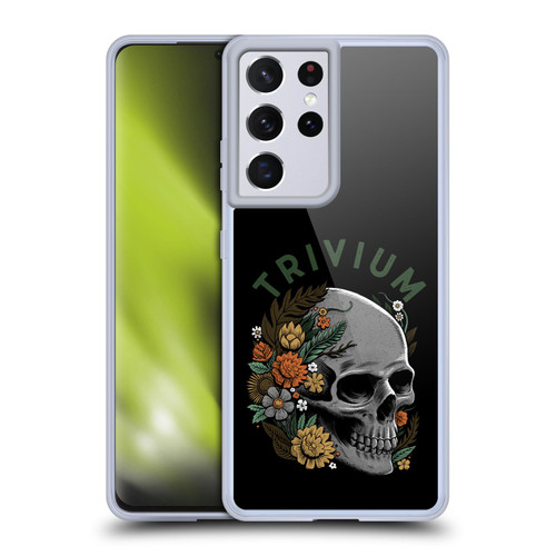 Trivium Graphics Skelly Flower Soft Gel Case for Samsung Galaxy S21 Ultra 5G
