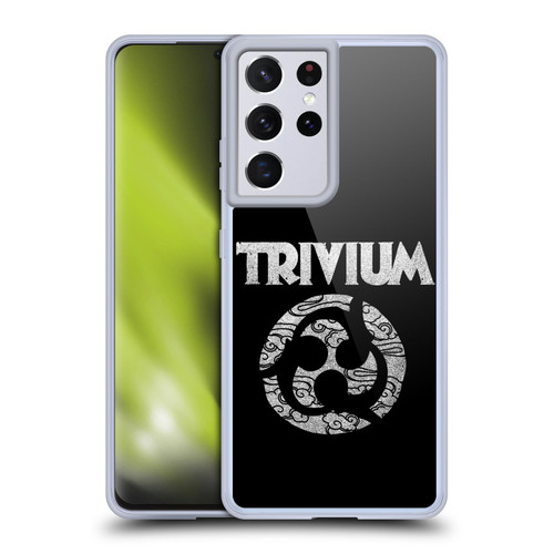 Trivium Graphics Swirl Logo Soft Gel Case for Samsung Galaxy S21 Ultra 5G