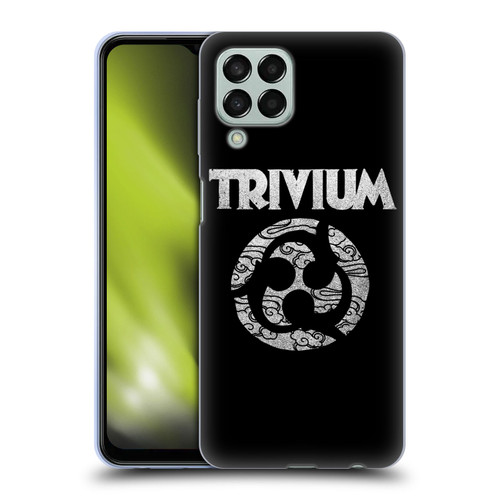 Trivium Graphics Swirl Logo Soft Gel Case for Samsung Galaxy M33 (2022)