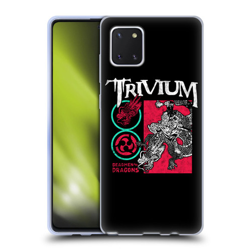 Trivium Graphics Deadmen And Dragons Date Soft Gel Case for Samsung Galaxy Note10 Lite