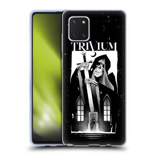 Trivium Graphics Skeleton Sword Soft Gel Case for Samsung Galaxy Note10 Lite