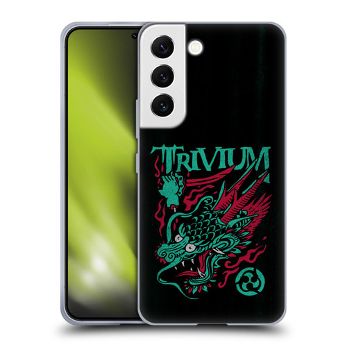 Trivium Graphics Screaming Dragon Soft Gel Case for Samsung Galaxy S22 5G
