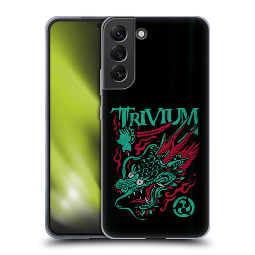 Trivium Graphics Screaming Dragon Soft Gel Case for Samsung Galaxy S22+ 5G