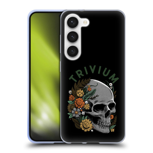 Trivium Graphics Skelly Flower Soft Gel Case for Samsung Galaxy S23 5G