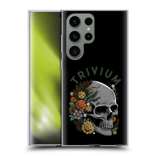 Trivium Graphics Skelly Flower Soft Gel Case for Samsung Galaxy S23 Ultra 5G
