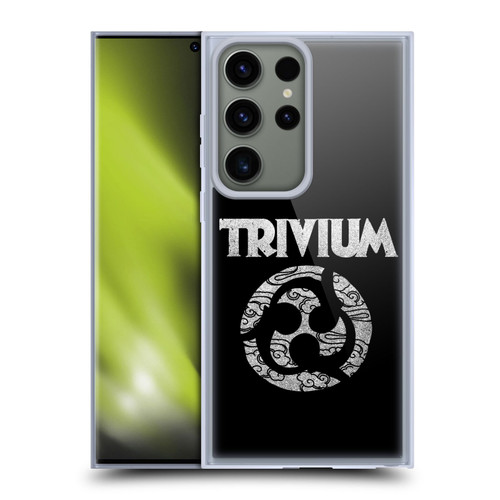 Trivium Graphics Swirl Logo Soft Gel Case for Samsung Galaxy S23 Ultra 5G