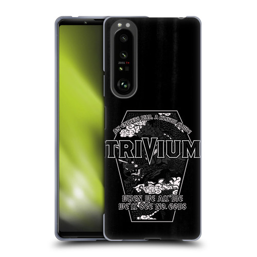 Trivium Graphics No Gods Soft Gel Case for Sony Xperia 1 III