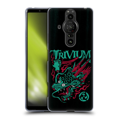 Trivium Graphics Screaming Dragon Soft Gel Case for Sony Xperia Pro-I