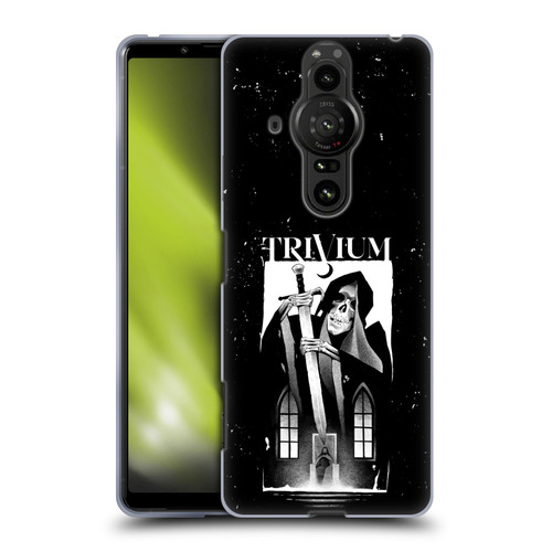 Trivium Graphics Skeleton Sword Soft Gel Case for Sony Xperia Pro-I