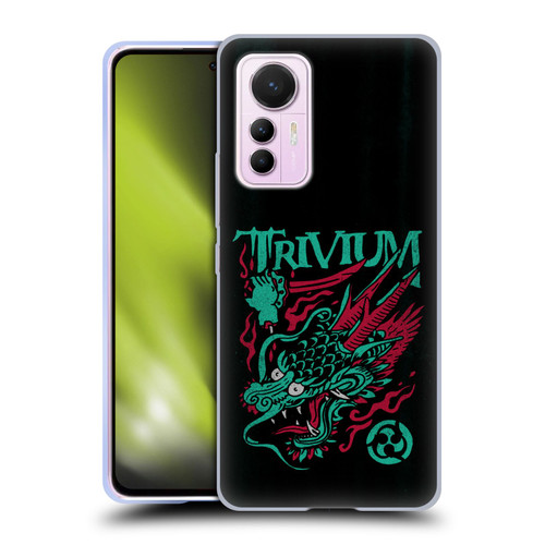 Trivium Graphics Screaming Dragon Soft Gel Case for Xiaomi 12 Lite