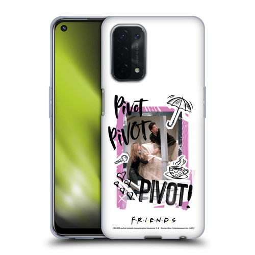 Friends TV Show Doodle Art Pivot Soft Gel Case for OPPO A54 5G