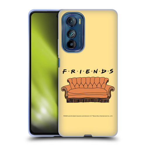 Friends TV Show Iconic Couch Soft Gel Case for Motorola Edge 30