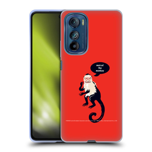Friends TV Show Iconic Marcel The Monkey Soft Gel Case for Motorola Edge 30