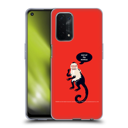 Friends TV Show Iconic Marcel The Monkey Soft Gel Case for OPPO A54 5G