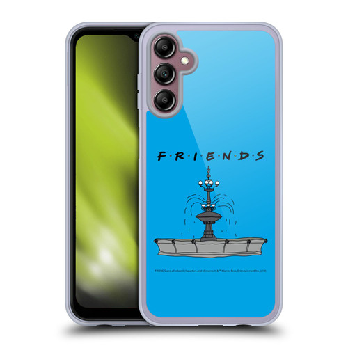 Friends TV Show Iconic Fountain Soft Gel Case for Samsung Galaxy A14 5G