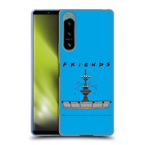 Friends TV Show Iconic Fountain Soft Gel Case for Sony Xperia 5 IV