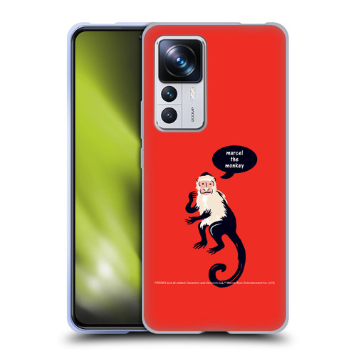 Friends TV Show Iconic Marcel The Monkey Soft Gel Case for Xiaomi 12T Pro