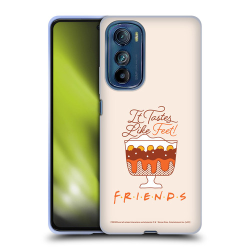 Friends TV Show Key Art Tastes Like Feet Soft Gel Case for Motorola Edge 30