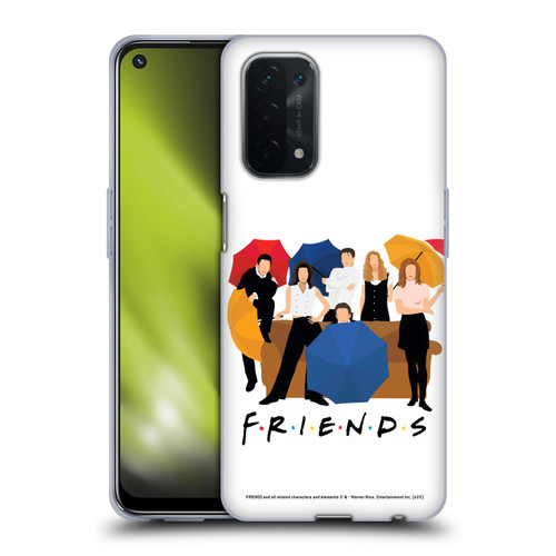 Friends TV Show Key Art Logo Opening Sequence Soft Gel Case for OPPO A54 5G