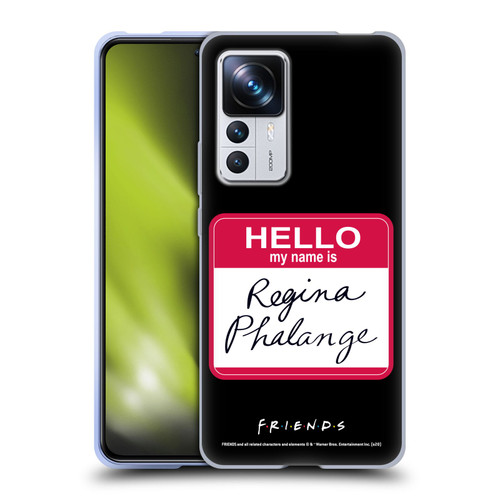 Friends TV Show Key Art Regina Phalange Soft Gel Case for Xiaomi 12T Pro