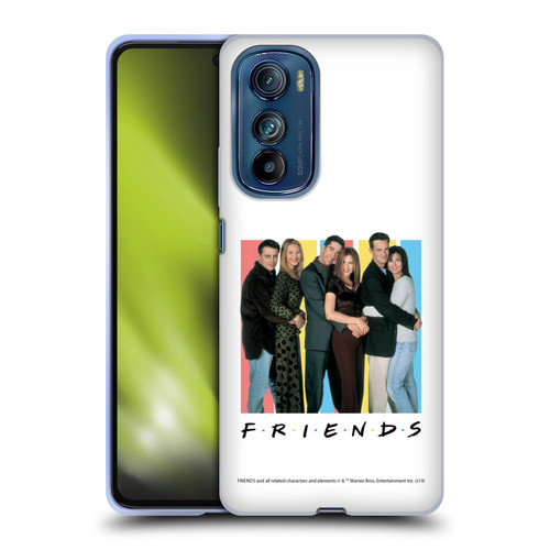 Friends TV Show Logos Cast Soft Gel Case for Motorola Edge 30