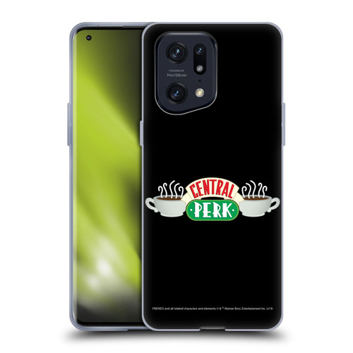 Friends TV Show Logos Central Perk Soft Gel Case for OPPO Find X5 Pro
