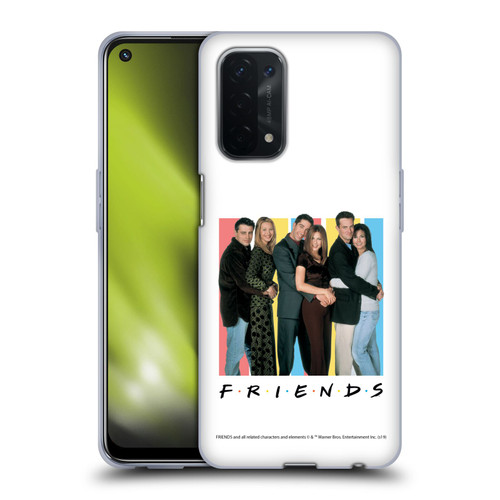 Friends TV Show Logos Cast Soft Gel Case for OPPO A54 5G