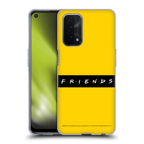 Friends TV Show Logos Pattern Soft Gel Case for OPPO A54 5G