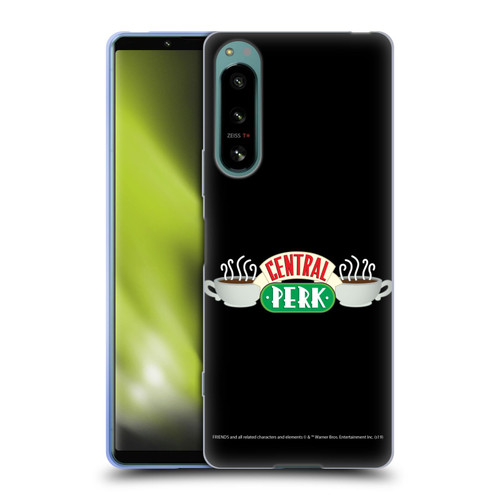 Friends TV Show Logos Central Perk Soft Gel Case for Sony Xperia 5 IV