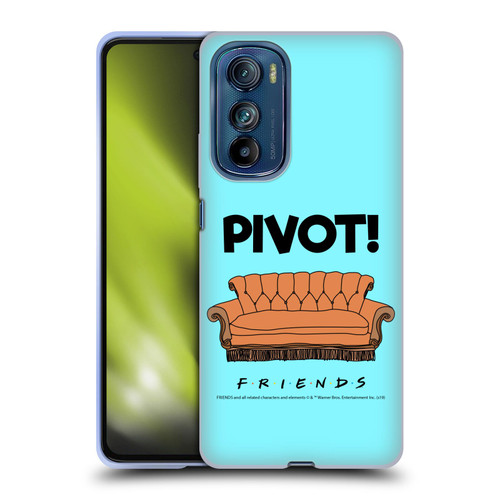 Friends TV Show Quotes Pivot Soft Gel Case for Motorola Edge 30