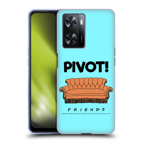 Friends TV Show Quotes Pivot Soft Gel Case for OPPO A57s